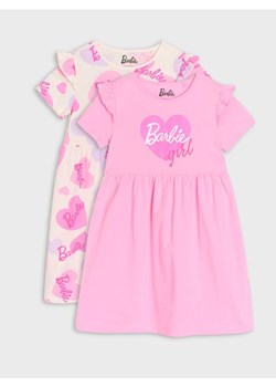 Sinsay - Sukienki 2 pack Barbie - różowy ze sklepu Sinsay w kategorii Sukienki dziewczęce - zdjęcie 178897908