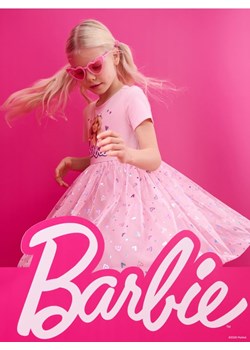 Sinsay - Sukienka Barbie - różowy ze sklepu Sinsay w kategorii Sukienki dziewczęce - zdjęcie 178897909