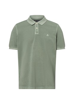 Marc O'Polo Męska koszulka polo Mężczyźni Bawełna trzcinowy jednolity ze sklepu vangraaf w kategorii T-shirty męskie - zdjęcie 178899456