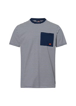 ellesse Koszulka męska - Hirst Tee Mężczyźni Bawełna granatowy w paski ze sklepu vangraaf w kategorii T-shirty męskie - zdjęcie 178899526