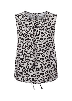 comma casual identity Bluzka damska Kobiety wiskoza jasny szary wzorzysty ze sklepu vangraaf w kategorii Bluzki damskie - zdjęcie 178899537