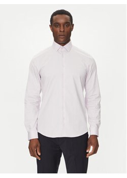 Calvin Klein Koszula K10K114298 Fioletowy Slim Fit ze sklepu MODIVO w kategorii Koszule męskie - zdjęcie 178901316