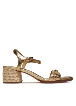 Espadryle MICHAEL Michael Kors Mandy 40R5MAMS1M Złoty ze sklepu eobuwie.pl w kategorii Espadryle damskie - zdjęcie 178903468