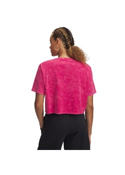 Damski t-shirt basic Under Armour UA Rival Wash SS - różowy - id: 279481 - marki Under Armour - 178911859 Damski t-shirt basic Under Armour UA Rival Wash SS - różowy ze sklepu Sportstylestory.com w kategorii Bluzki damskie - zdjęcie 178911859