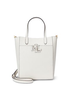 LAUREN RALPH LAUREN Torebka 431966760002 Biały ze sklepu MODIVO w kategorii Torby Shopper bag - zdjęcie 178911966