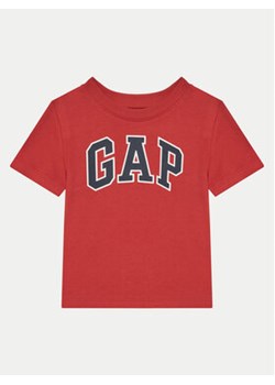 Gap T-Shirt 609749-05 Czerwony Regular Fit ze sklepu MODIVO w kategorii T-shirty chłopięce - zdjęcie 178912027