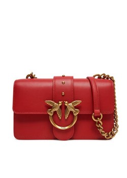 PINKO Torebka Love One Mini Cl PE 25 PCPL 100059 A0F1 Czerwony ze sklepu MODIVO w kategorii Kopertówki - zdjęcie 178913357