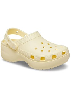 Crocs Chodaki &quot;Classic Platform&quot; w kolorze kremowym ze sklepu Limango Polska w kategorii Klapki damskie - zdjęcie 178915126
