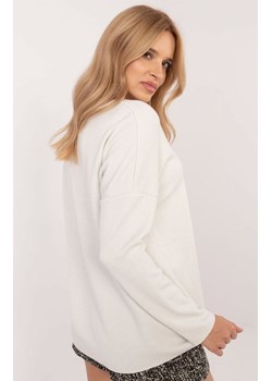 Sweter oversize ecru DHJ-BZ-19238.26, Kolor ecru, Rozmiar uniwersalny, ITALY MODA ze sklepu Intymna w kategorii Swetry damskie - zdjęcie 178915718