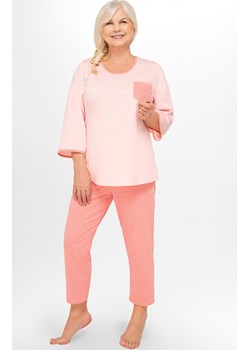 Bawełniana piżama damska Felicja II 229 01, Kolor różowy, Rozmiar 2XL, MARTEL - id: 196708 - marki Martel - 178915995 Bawełniana piżama damska Felicja II 229 01, Kolor różowy, Rozmiar 2XL, MARTEL ze sklepu Intymna w kategorii Piżamy damskie - zdjęcie 178915995