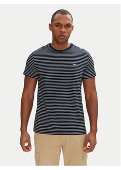 Tommy Jeans T-Shirt DM0DM20377 Granatowy Slim Fit ze sklepu MODIVO w kategorii T-shirty męskie - zdjęcie 178917448