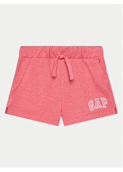 Gap Szorty sportowe 747564-01 Różowy Regular Fit ze sklepu MODIVO w kategorii Spodenki dziewczęce - zdjęcie 178917479