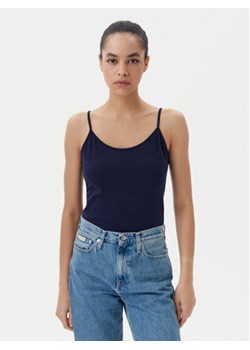 Gap Top 701570-04 Granatowy Slim Fit ze sklepu MODIVO w kategorii Bluzki damskie - zdjęcie 178917548