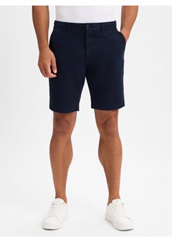 Tommy Hilfiger Spodenki Mężczyźni Bawełna granatowy jednolity ze sklepu vangraaf w kategorii Spodenki męskie - zdjęcie 178918378