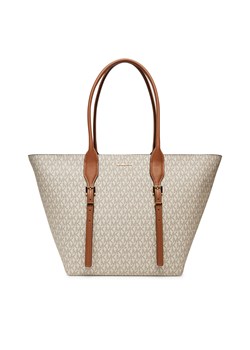 Torebka MICHAEL Michael Kors Moore 30R5G9OT7B Écru ze sklepu eobuwie.pl w kategorii Torby Shopper bag - zdjęcie 178927746