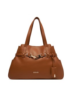 Torebka Liu Jo Ecs L Tote AA5046 E0037 Brązowy ze sklepu eobuwie.pl w kategorii Torby Shopper bag - zdjęcie 178927749