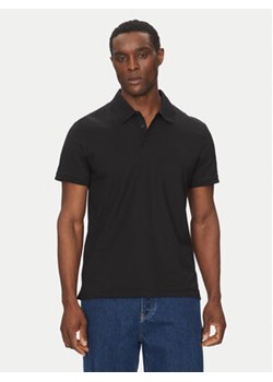 Calvin Klein Jeans Polo LV040HM281 Czarny Regular Fit ze sklepu MODIVO w kategorii T-shirty męskie - zdjęcie 178927829