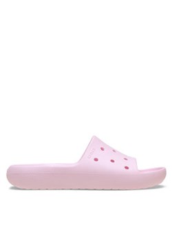 Crocs Klapki Classic Slide v2 209401 Różowy ze sklepu MODIVO w kategorii Klapki damskie - zdjęcie 178928166