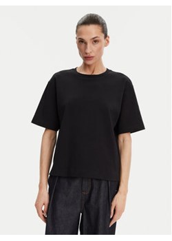 Max Mara T-Shirt 2515941042650 Czarny Regular Fit ze sklepu MODIVO w kategorii Bluzki damskie - zdjęcie 178928248