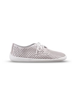 Skórzane buty BAREFOOT damskie Pollonus satyna róż 5-1288-005 ze sklepu butyolivier w kategorii Trampki damskie - zdjęcie 178929235