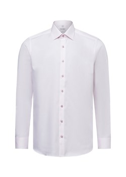 Olymp Level Five Męska koszula biznesowa - dopasowana do ciała Mężczyźni Slim Fit Bawełna różowy jednolity ze sklepu vangraaf w kategorii Koszule męskie - zdjęcie 178936728