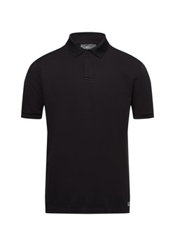 Drykorn Męska koszulka polo - Santos Mężczyźni Bawełna czarny jednolity ze sklepu vangraaf w kategorii T-shirty męskie - zdjęcie 178936736