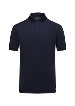 Drykorn Męska koszulka polo - Santos Mężczyźni Bawełna granatowy jednolity ze sklepu vangraaf w kategorii T-shirty męskie - zdjęcie 178936737