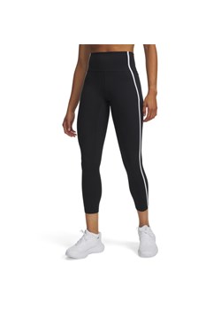 Damskie legginsy treningowe Under Armour Meridian Piped Ankle Leg - czarne ze sklepu Sportstylestory.com w kategorii Spodnie damskie - zdjęcie 178945355