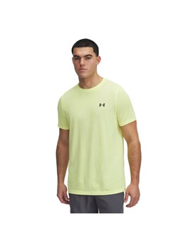 Męska koszulka treningowa Under Armour Vanish Seamless Novelty SS - żółta ze sklepu Sportstylestory.com w kategorii T-shirty męskie - zdjęcie 178945478