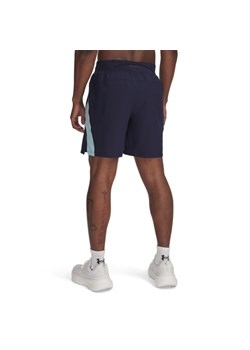 Męskie spodenki do biegania Under Armour UA Launch Pro 7\'\' Shorts - granatowe ze sklepu Sportstylestory.com w kategorii Spodenki męskie - zdjęcie 178945489