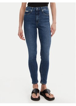 Calvin Klein Jeans Jeansy J20J225149 Granatowy Skinny Fit ze sklepu MODIVO w kategorii Jeansy damskie - zdjęcie 178947086