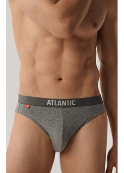 Atlantic 3-pack slipy męskie sport 3MP-094-CZA/SZM/SZMC, Kolor szaro-czarny, Rozmiar S, ATLANTIC ze sklepu Primodo w kategorii Majtki męskie - zdjęcie 178947345