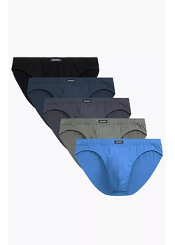Atlantic 5-pack slipy męskie sport 5SMP-002-NIEJ/GRF/CZA/KHAJ/NIE, Kolor multicolour, Rozmiar M, ATLANTIC ze sklepu Primodo w kategorii Majtki męskie - zdjęcie 178947448