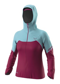 DYNAFIT Kurtka narciarska &quot;Alpine GTX&quot; w kolorze błękitno-czerwonym ze sklepu Limango Polska w kategorii Kurtki damskie - zdjęcie 178947705