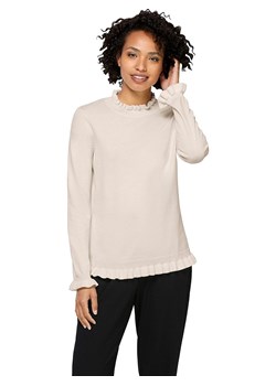 Heine Sweter w kolorze kremowym ze sklepu Limango Polska w kategorii Swetry damskie - zdjęcie 178947988