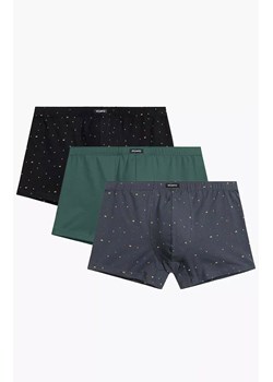 Atlantic 3-pack bokserki męskie 3MH-204-CZA/ZIE/GRF, Kolor multicolour, Rozmiar S, ATLANTIC ze sklepu Intymna w kategorii Majtki męskie - zdjęcie 178948466