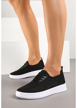 Czarne Siateczkowe Buty Sportowe Sneakersy Eravessa ze sklepu renee.pl w kategorii Buty sportowe damskie - zdjęcie 178951576