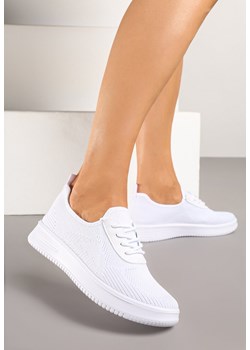 Białe Siateczkowe Buty Sportowe Sneakersy Eravessa ze sklepu renee.pl w kategorii Buty sportowe damskie - zdjęcie 178951588
