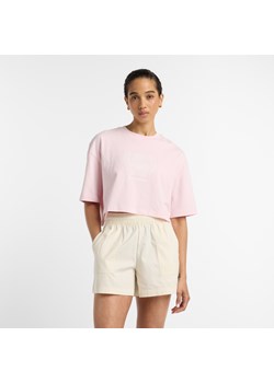 Koszulka damska New Balance WT51935RSG – różowa ze sklepu New Balance Poland w kategorii Bluzki damskie - zdjęcie 178952698