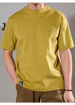 Sinsay - Bluza z krótkim rękawem - żółty ze sklepu Sinsay w kategorii Bluzy męskie - zdjęcie 178954738