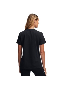 Damski t-shirt z nadrukiem Under Armour UA HWT Branded Core SS - czarny ze sklepu Sportstylestory.com w kategorii Bluzki damskie - zdjęcie 178955708