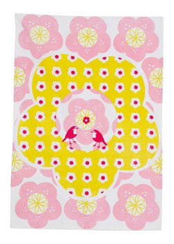 Overbeck and Friends Ściereczka w kolorze żółto-jasnoróżowym do naczyń - 70 x 50 cm ze sklepu Limango Polska w kategorii Ścierki kuchenne - zdjęcie 178955785