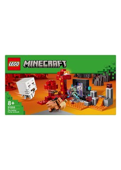 LEGO LEGO® Minecraft® 21255 &quot;The Nether Portal Ambush&quot; - 8+ ze sklepu Limango Polska w kategorii Zabawki - zdjęcie 178956049
