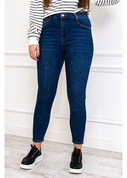 CIEMNE SPODNIE JEANSOWE- PLUS SIZE ze sklepu olika.com.pl w kategorii Jeansy damskie - zdjęcie 178966828