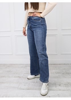SPODNIE JEANSOWE Z SZEROKIMI NOGAWKAMI PLUS SIZE- CIEMNY JEANS - id: 18086 - marki Olika - 178968955 SPODNIE JEANSOWE Z SZEROKIMI NOGAWKAMI PLUS SIZE- CIEMNY JEANS ze sklepu olika.com.pl w kategorii Jeansy damskie - zdjęcie 178968955