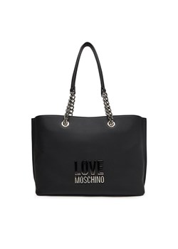 Torebka LOVE MOSCHINO JC4257PP0MKD000B Czarny ze sklepu eobuwie.pl w kategorii Torby Shopper bag - zdjęcie 178976645