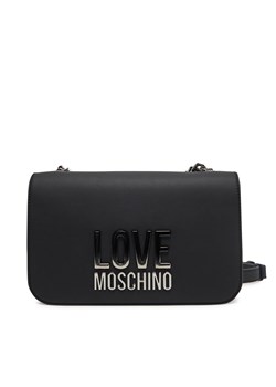 Torebka LOVE MOSCHINO JC4254PP0MKD000B Czarny ze sklepu eobuwie.pl w kategorii Kopertówki - zdjęcie 178976708