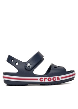 Sandały Crocs BAYABAND SANDAL T 211055-4CC Granatowy ze sklepu eobuwie.pl w kategorii Sandały dziecięce - zdjęcie 178980146