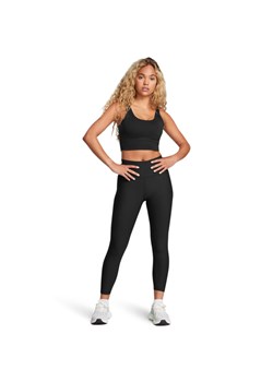 Damskie legginsy treningowe Under Armour Meridian Rib Ankle Leg - czarne ze sklepu Sportstylestory.com w kategorii Spodnie damskie - zdjęcie 178981167