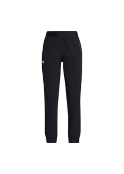 Dziewczęce spodnie treningowe Under Armour UA Rival Woven Jogger - czarne ze sklepu Sportstylestory.com w kategorii Spodnie męskie - zdjęcie 178981239